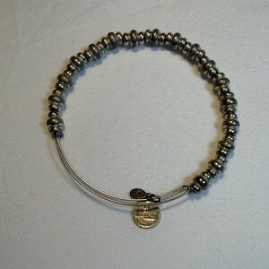 Alex and Ani Metallic Beaded Bracelet